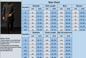 <span class=keywords><strong>M</strong></span>-4XL新款非洲民族风格男士套装长袖衬衫和纯色裤子2件套男士套装 - Product Image 6