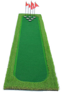 Tapete de <span class=keywords><strong>Golf</strong></span> Profesional para Interiores con 5 Hoyos, Césped Artificial, Portátil, para Práctica, Mini Campo de <span class=keywords><strong>Golf</strong></span> - Product Image 6