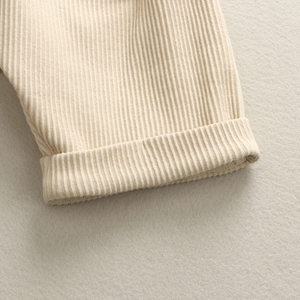 ชุดเซ็ตเสื้อผ้าเด็กผู้ชายแบบใหม่สำหรับฤดูร้อนปี 2021 ขายส่ง ชุดกางเกงขาสั้นผ้าริบ - Product Image 5