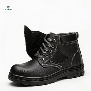Anti-Scald Leather Welding Safety Shoes <strong>Steel</strong> <strong>Toe</strong> <strong>Cap</strong> Heat Resistant Welder Work <strong>Boots</strong> for Electric Welding Men <strong>Women</strong> - Product Image 4