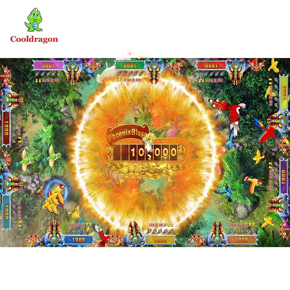 Bird Paradise 3 Fish Game Board - Shooting Fish Arcade