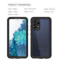 Housse de Protection complète sous-marine pour Samsung Galaxy A52 5G, étanche IP68, étui de sport de plein air pour plongée et natation