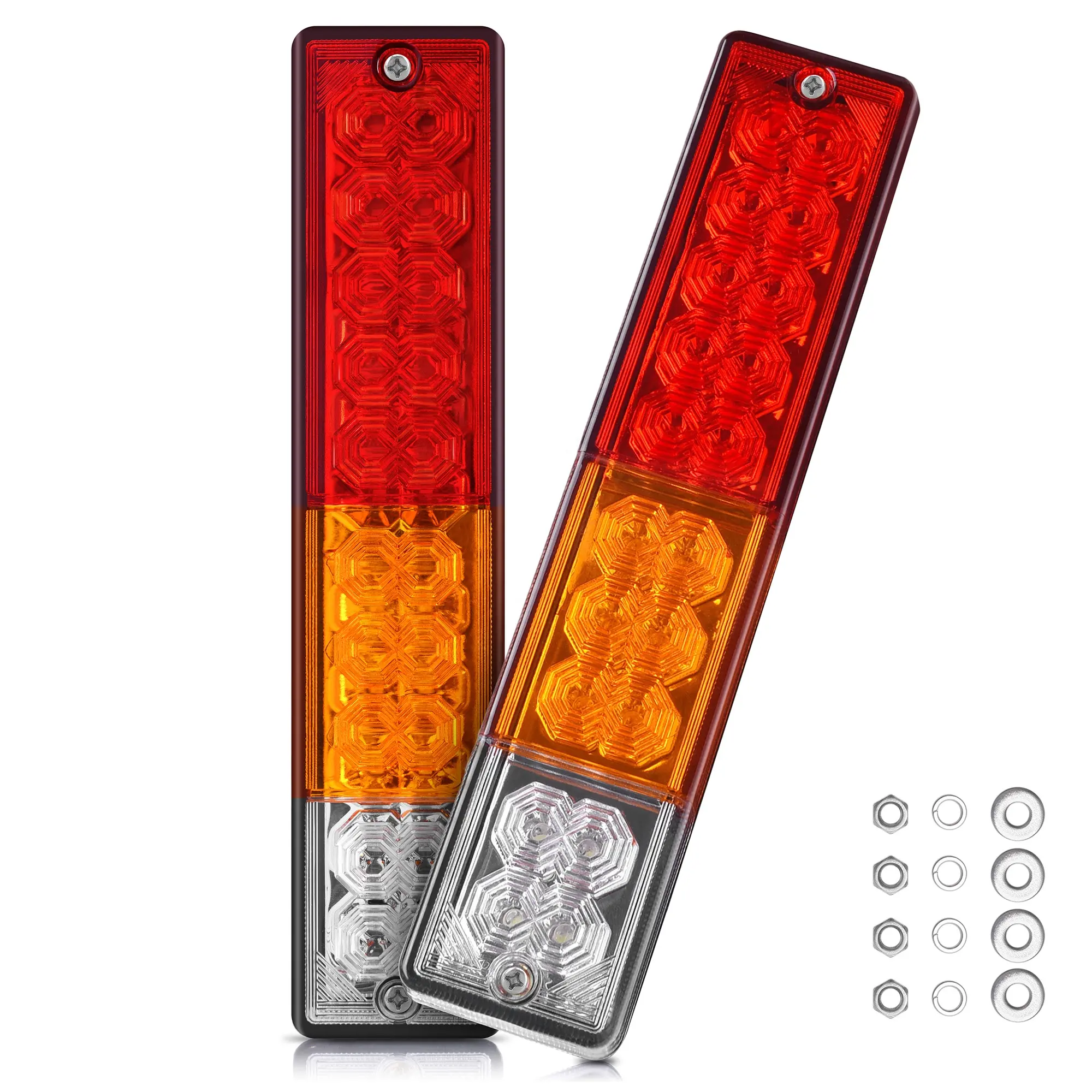 Automobile voiture 20LED frein en marche arrière clignotant feu arrière remorque feux arrière led lumières pour voitures