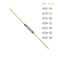 Capteurs magnétiques AT07-10 7mm RMCIP MKA07101 Interrupteurs à lames normalement ouverts avec enveloppe en verre