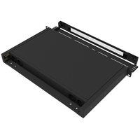 Harga pabrik 96F port Top Flap Type 1U Fiber Optical Patch Panel LC/SC/ST/FC untuk H Fusion Disk 92 Panel untuk penggunaan FTTH