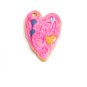 Colgante de Acero Inoxidable DIY con Temática de Corazón, Pez y Océano, Accesorio Unisex, Origen Yiwu ST003 - Product Image 4