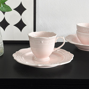 Vaisselle en céramique simple bol et plat sous glaçure couleur sens avancé plat en relief de riz ménager vaisselle en céramique perlée - Product Image 4