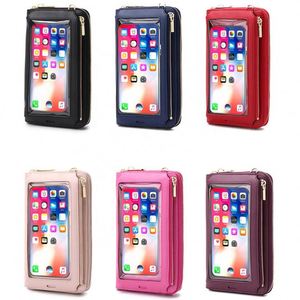 Carteras para Teléfono Móvil para Mujer, Nueva Cartera con Pantalla Táctil y Cadena Larga Decorativa para Chicas y Mujeres - Product Image 4