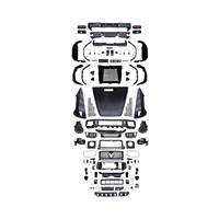 Kit carrosserie pour Mercedes-Benz W463, mise à niveau style W465, pare-chocs avant et arrière, capot, sourcils de roue, jupes latérales, calandre