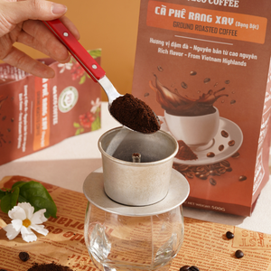 กาแฟโรบัสต้าเวียดนาม พรีเมียม 100% คั่วกลาง รสชาติเข้มข้น เมล็ดกาแฟบด อายุการเก็บรักษา 18 เดือน เกรดส่งออก QQ กาแฟออร์แกนิค - Product Image 5