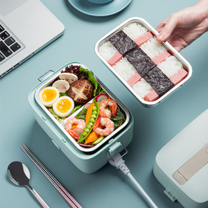 <b>Bear</b> Electric Lunch Box 0.5L 0.7L Stainless Steel Portable Heating Office Use - Product Image 3