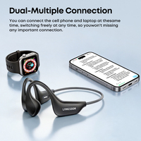 Écouteurs Sport Sans Fil d'Usine Étanche IP67 Casque Audio 16Go Mémoire Oreille Libre Conduction Osseuse Bluetooth