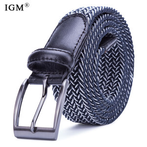 OEM ODM Disponible Moda Durable Personalizar Cinturones Elásticos Trenzados para Hombres y Mujeres - Product Image 1