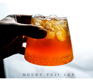Tazza <span class=keywords><strong>da</strong></span> tè in vetro di montagna a forma speciale stile Fuji trasparente dal Design unico - Product Image 3