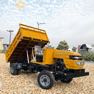 Nouveau Dumper à roues diesel Camion cargo à quatre roues Faible capacité minière Pompe à noyau équipée Moteur Moteur Boîte de vitesses PLC - Product Image 1