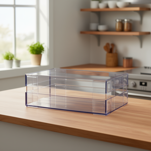 Casetta multiuso Eco Kitchen (30,5x22,5x11,5cm) TIDY & STORE Transparente 16940300 - Product Image 3