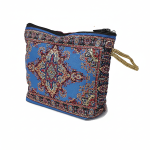 Petit sac cosmétique tissé 13x9 cm Organisateur de maquillage - Product Image 2