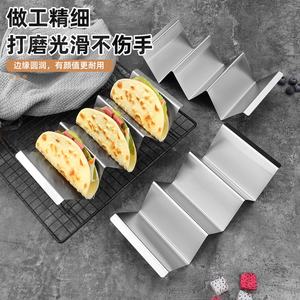 Soporte apilable de acero inoxidable para tacos, soporte para bandeja, soporte para tacos mexicanos para hornear - Product Image 5