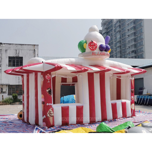 Kiosko-<span class=keywords><strong>bar</strong></span> inflable portátil para helados grandes, fábrica inflable de China, 6x3m - Product Image 2