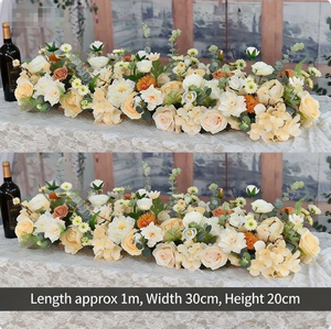 Arrangements de fleurs artificielles pour centres de table de mariage, décoration de table pour fêtes et événements à domicile, vente en gros - Product Image 5