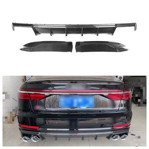 ชิ้นส่วนรถยนต์คาร์บอนไฟเบอร์แบบแห้ง ดิฟฟิวเซอร์หลัง สำหรับ <span class=keywords><strong>Audi</strong></span> <span class=keywords><strong>A8L</strong></span> D5 Sport <span class=keywords><strong>2022</strong></span>+ ดิฟฟิวเซอร์ <span class=keywords><strong>A8L</strong></span> - Product Image 1