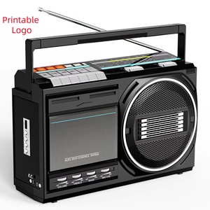 เครื่องเล่นเทปคาสเซ็ตแบบพกพา รุ่น SRA-57 ย้อนยุค พร้อมวิทยุ AM FM ช่องเสียบ USB เล่น MP3 บลูทูธ เหมาะสำหรับใช้ในบ้าน นอกบ้าน เดินทาง และวิทยุฉุกเฉิน - Product Image 1