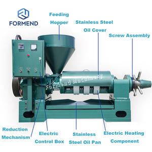 Equipo de Prensa de Aceite de Tornillo Comercial de Alta Eficiencia con Motor de 15KW para Granos y Almacenes de Aceite - Product Image 3