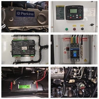 Générateur diesel silencieux Guangzhou Générateur Per Kins 200 kVA 160 kW Prix EXW Générateur électrique triphasé ATS 50 Hz