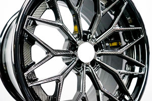 Venta caliente 20 22 23 24 pulgadas ruedas de coche de pasajeros de fibra de carbono 5x5x120 112 rueda de aleación apta para llantas Mercedes Benz <span class=keywords><strong>Brabus</strong></span> G63 AMG - Product Image 4