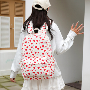 Set of 3 Corduroy Printed Student <b>Backpacks</b> High School and College Students <b>Backpack</b> <b>Lunch</b> Bag and Pen Case - Product Image 3