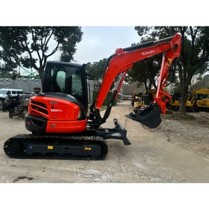 Excavadora Kubota KX057-4 Usada en Buenas Condiciones, Maquinaria de Construcción Mini - Product Image 1