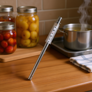 Canning Thermometer 42 Cm Tinplate <b>Measuring</b> <b>Tool</b> For Home Canning - Product Image 3