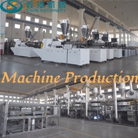 Ligne d'extrusion de tuyaux HDPE/PE à vis unique de 16-110 mm avec PLC et moteur, machine de production de tuyaux de grande taille