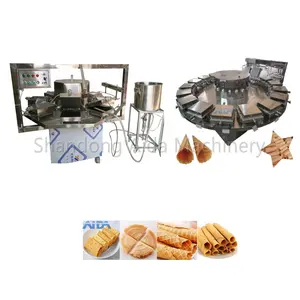 Small Biscuit and Egg Roll Baking Equipment Durable Machine