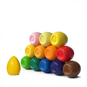 Juego de Crayones Lavables No Tóxicos, 48 Colores, Borrables, Fáciles de Agarrar, Regalos y Materiales de Arte para Niños Pequeños - Product Image 4