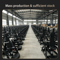 Machine de musculation commerciale OEM/ODM pour la force des deltoides, presse à épaules assise à charge libre