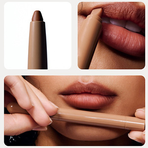 ลิปดินสอเขียนขอบปากแบบพับเก็บได้โลโก้ที่กำหนดเองสำหรับลิปสติกคอนทัวร์ - Product Image 4