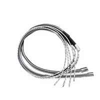 Fourneau de barbecue industriel électrique 220V à tube chauffant en acier inoxydable à tête unique pour moxibustion