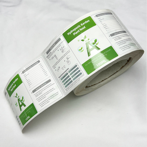 Etiquetas Adhesivas Personalizadas en Rollo, Vinilo Impermeable, Logotipo Impreso, Código de Barras, Etiqueta de Producto para Empaquetado Minorista - Product Image 1