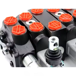 Vanne de commande hydraulique électrique à 4 bobines à double commande manuelle DCV60 – Vanne hydraulique DCV60 – Vente directe usine et personnalisable - Product Image 6