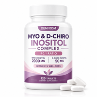 Comprimés de Myo-D-Chiro-Inositol Marque Blanche, Rapport 40:1, Formule Personnalisée, Complément de Bien-être Féminin, Fabricant OEM ODM, Fournisseur ODM