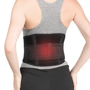 纳米科技电气石腰带自热支撑磁疗腰护具保健