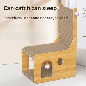 Groothandel Vier Seizoenen Universele Driedimensionale Bescherming Dubbellaags Slijtvast Papier Kattenkrabplank Anti-Kat - Product Image 2