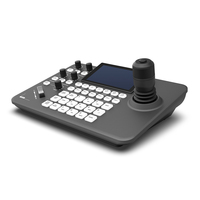 Controlador PTZ 4D con Pantalla LCD de 5 Pulgadas YRS-51DP, RS422, RS232, RJ45, Teclado de Decodificación con POE para Carcasa de Cámara PTZ
