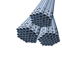 Tuyaux en acier galvanisé GI sans soudure de 200 g/m² conformes à la norme ASTM, longueur 12 m, pour chaudières à mazout et pipelines de forage, soudage disponible