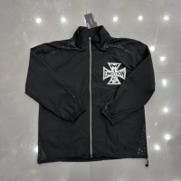 Ensemble de survêtement pour homme de haute qualité, veste à capuche en nylon imperméable avec design brodé, vêtements de sport imprimés pour l'hiver