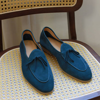 Nouvelle conception, mocassins respirants pour hommes grande taille, en cuir de vache véritable, formels, pour le bureau, la carrière, OEM, ODM, logo personnalisé
