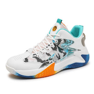 Calzado Deportivo Transpirable de Moda 2024, Antideslizante, para Exteriores, Venta al Por Mayor, MOQ Bajo, Zapatos de Baloncesto para Hombre, Verano - Product Image 2