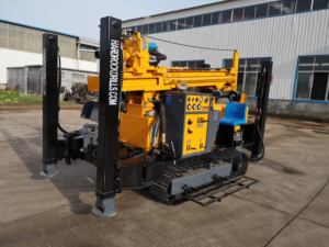 250m DTH 유압 크롤러 깊은 물 우물 바위 드릴링 장비 기계 - Product Image 3