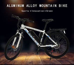 Meilleur prix en entrepôt Vélo électrique 29 pouces à batterie au lithium 48v 10ah pour adulte en alliage d'aluminium Vélo tout-terrain <span class=keywords><strong>VTT</strong></span> 21 vitesses - Product Image 4